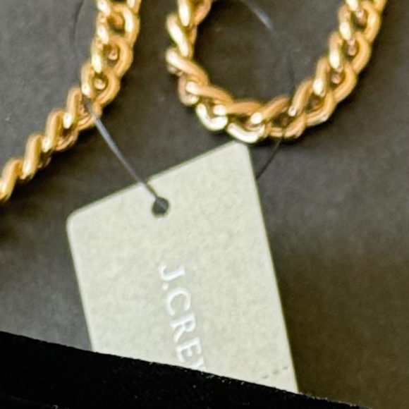 J. CREW Clutch Minaudiere Leopard Sequins Beads Detachable Chain Gold - Picture 9 of 13